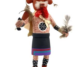 Signed Homer Yoyetewa Mud Head Kachina