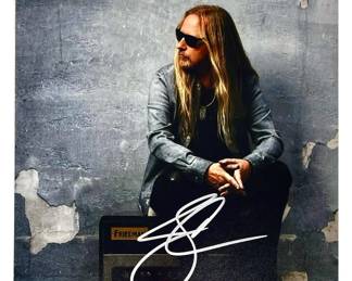 Signed Jerry Cantrell Photo with CoA