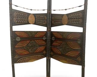 Kalinga Style Custom Crafted Folding Wood Room