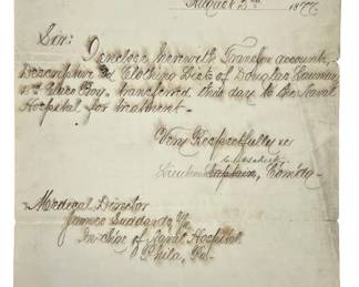 1877 U.S. Training Ship “Constitution"