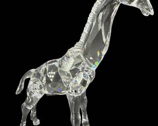 Swarovski Crystal Giraffe Figurine
