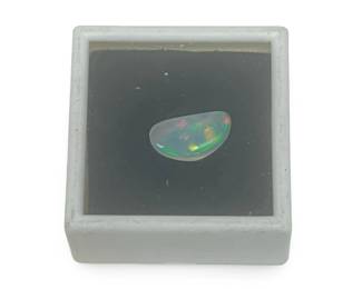 Natural Freeform Ethiopian Fire Opal Gemstone