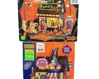 Lemax Pumpkin Patch & Wicked Cupcakes 2pc
