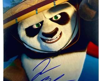Signed Jack Black Kung Fu Panda Photo with Coa