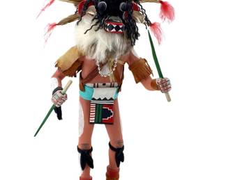 Signed Monty Dukepoo Ogre Kachina