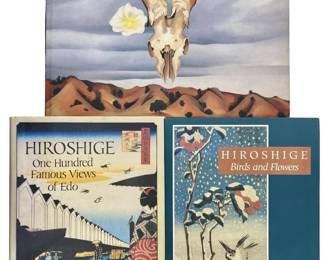 3pc Western and Japaneses Cultural Art Book Set