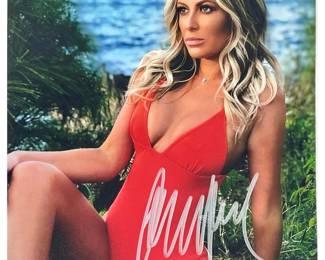 Signed Paulina Gretzky Photo with CoA