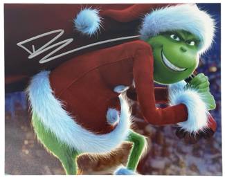 Signed Benedict Cumberbatch Grinch Photo with CoA