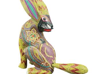 Olga Santiago Oaxaca Filk Art Rabbit