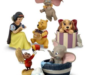 6pc Walt Disney Classic Collection Porcelain Set