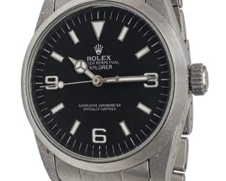 Rolex Explorer 114270 Black Oyster Wristwatch