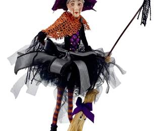 Handcrafted Halloween Bewitching Figure