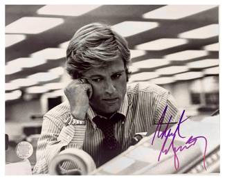 Robert Redford Autographed Photo with CoA