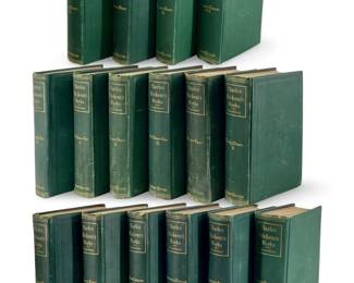 16pc Antique 1871 Charles Dickens Works Book Set