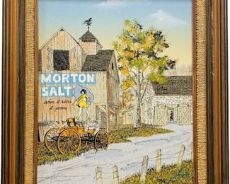 H. Hargrove Signed Serigraph
