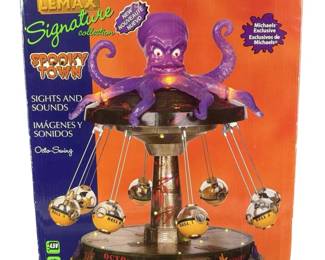 Lemax Spooky Town Octo-Swing Ride in Box