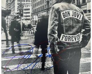 Jon Bon Jovi Signed Photo with CoA