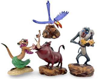 4pc Walt Disney Porcelain Lion King Set