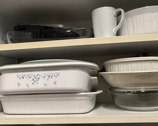 CorningWare Provincial Blue Casserole Dishes