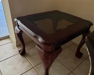 Chippendale Style Ball and Claw End Table