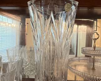 Cristal dArques Chatelet Lead Crystal Vase