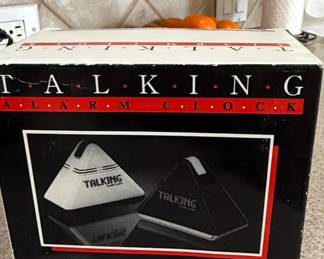 Vintage s Voicer Pyramid Talking Clock MT Robot Voice
