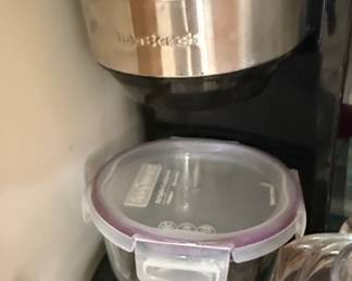 Hamilton Beach Coffee Maker with Glass Food Storage Container