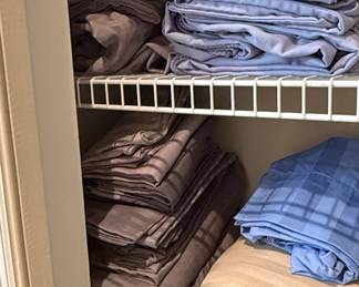 Assorted Bed Linens and Sheet Sets