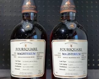 Foursquare Magisterium Exceptional Cask Selection Mark XXVI Single Blended Rum, Qty 2