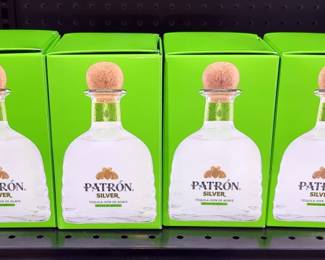 Patron Silver Tequila, Qty 4, In Original Boxes