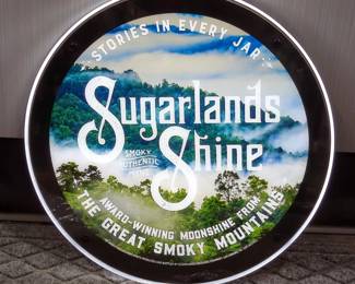 Sugarlands Shine LED Sign, 15.5", Powers On, Includes Chain For Hanging, In Original Packaging