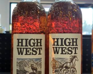 High West Bourbon And Rendezvous Rye Whiskey, Total Qty 6