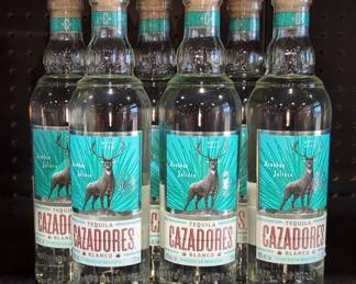 Cazadores Blanco Tequila, Qty 6