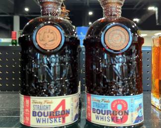 Dancing Panda Straight Bourbon Whiskey, 4 Year And 8 Year, Total Qty 5