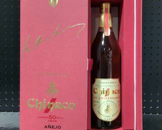 Chinaco Tequila Anejo 50 Aniversario Cordon Rojo Edicion Limitada, #27/600In Presentation Box