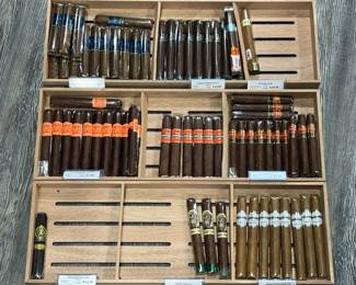 Premium Cigars, Various Brands, Contents Of Humidor