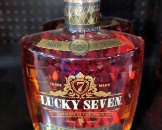 Lucky Seven The Hold Up 9 Year Old Kentucky Straight Bourbon Whiskey, Qty 2
