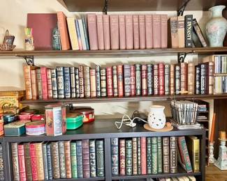 Franklin library leather books
