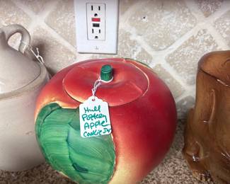 Apple cookie jar