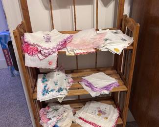 Over 75 Vtg handkerchiefs, some with original tags