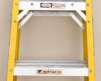 Werner folding step ladder
