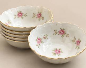 Small floral bowls