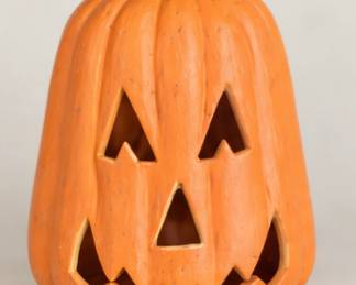 Large jack-o’-lantern decoration