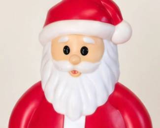Large vintage Santa decoration