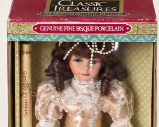 Classic Treasures porcelain collector doll