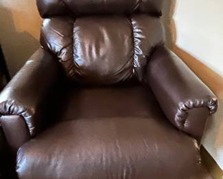 Leather Lazy Boy Recliner