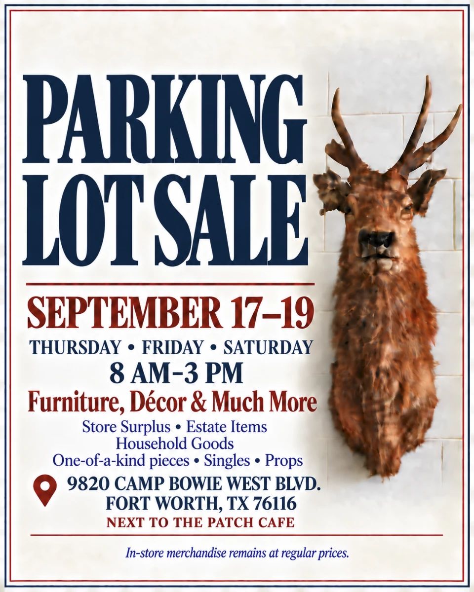Parking Lot Sale - September