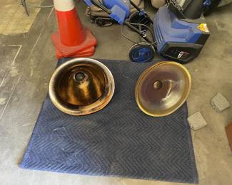 Glass Pedestal Sinks