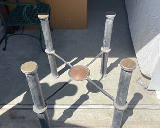 Vintage Billy Moon Iron Table Base