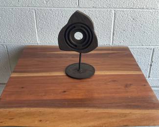 Mold on Iron Stand